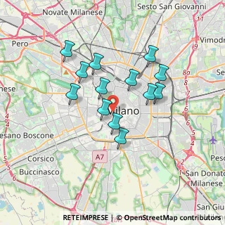 Mappa 20123 Milano MI, Italia (2.96615)