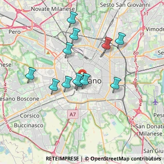 Mappa 20123 Milano MI, Italia (3.28833)