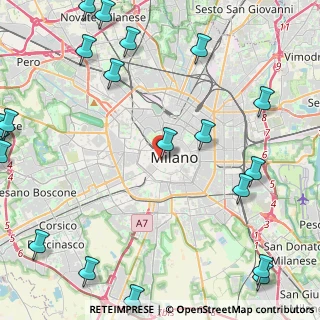 Mappa Via Cappuccio, 20123 Milano MI, Italia (6.702)