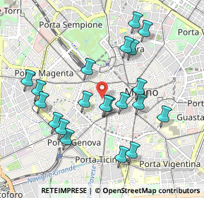 Mappa 20123 Milano MI, Italia (0.968)