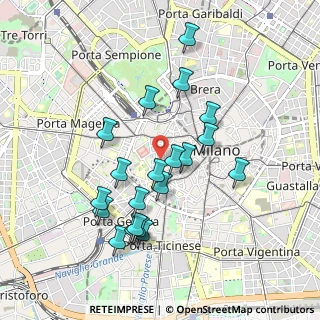 Mappa 20123 Milano MI, Italia (0.893)