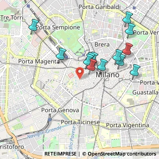Mappa 20123 Milano MI, Italia (0.98769)