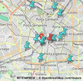 Mappa 20123 Milano MI, Italia (1.74231)
