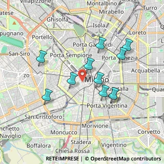 Mappa 20123 Milano MI, Italia (1.68364)