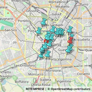Mappa 20123 Milano MI, Italia (1.297)
