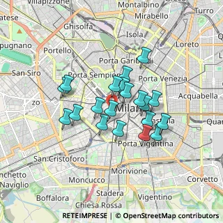 Mappa 20123 Milano MI, Italia (1.3355)