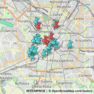 Mappa 20123 Milano MI, Italia (1.2605)