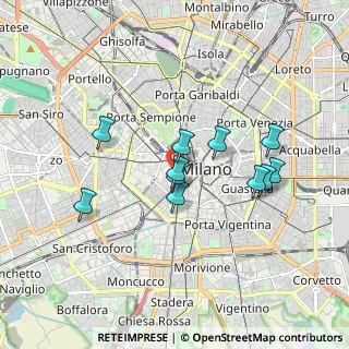 Mappa 20123 Milano MI, Italia (1.50182)