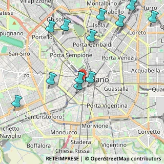 Mappa 20123 Milano MI, Italia (2.49333)