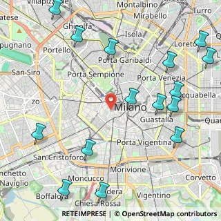 Mappa 20123 Milano MI, Italia (2.84867)