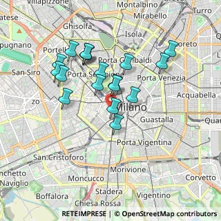 Mappa 20123 Milano MI, Italia (1.63333)
