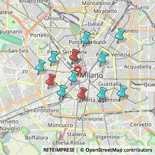 Mappa 20123 Milano MI, Italia (1.62692)