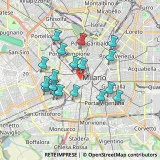 Mappa 20123 Milano MI, Italia (1.69389)