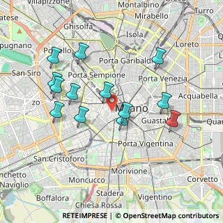 Mappa 20123 Milano MI, Italia (1.81615)
