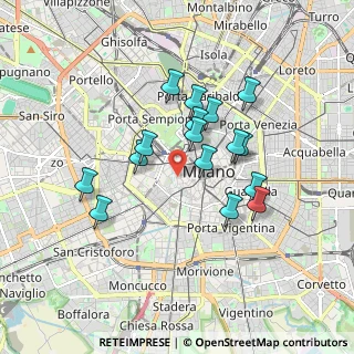 Mappa 20123 Milano MI, Italia (1.50813)
