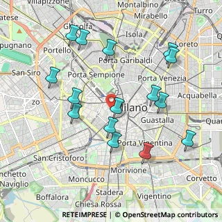 Mappa 20123 Milano MI, Italia (2.056)