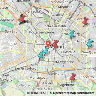 Mappa 20123 Milano MI, Italia (2.69727)