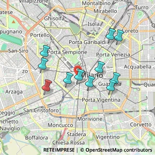 Mappa 20123 Milano MI, Italia (1.71727)