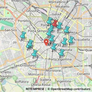 Mappa 20123 Milano MI, Italia (1.56867)