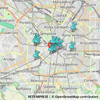 Mappa 20123 Milano MI, Italia (1.10545)