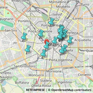 Mappa 20123 Milano MI, Italia (1.46056)