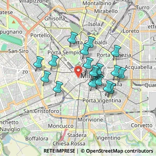 Mappa 20123 Milano MI, Italia (1.5072222222222)