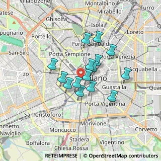 Mappa 20123 Milano MI, Italia (1.25333)