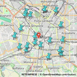 Mappa 20123 Milano MI, Italia (2.345)