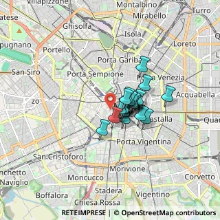 Mappa 20123 Milano MI, Italia (0.9535)