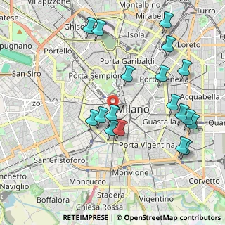 Mappa 20123 Milano MI, Italia (2.20667)