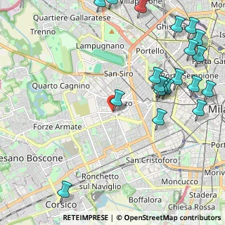 Mappa Via Giuseppe Padulli, 20147 Milano MI, Italia (2.858)