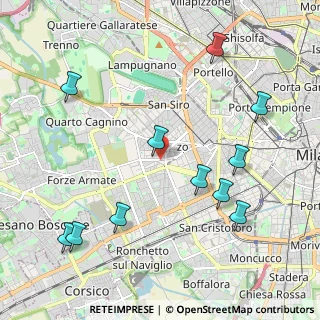 Mappa Via Giuseppe Padulli, 20147 Milano MI, Italia (2.40727)