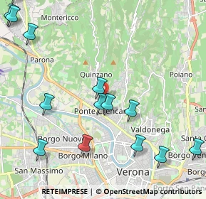Mappa Via Camillo Cesare Bresciani, 37124 Verona VR, Italia (2.72643)