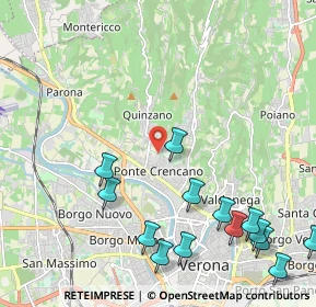 Mappa Via Camillo Cesare Bresciani, 37124 Verona VR, Italia (2.854)
