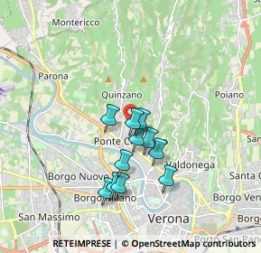 Mappa Via Camillo Cesare Bresciani, 37124 Verona VR, Italia (1.4)