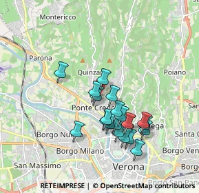 Mappa Via Camillo Cesare Bresciani, 37124 Verona VR, Italia (1.5805)
