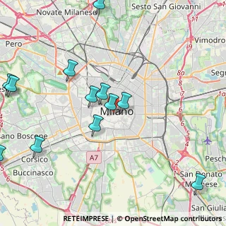 Mappa Via Cardinal Federico, 20123 Milano MI, Italia (5.01083)