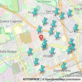 Mappa Via delle Forze Armate, 20147 Milano MI, Italia (1.199)