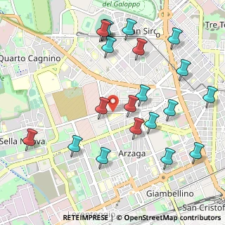 Mappa Via delle Forze Armate, 20147 Milano MI, Italia (1.172)