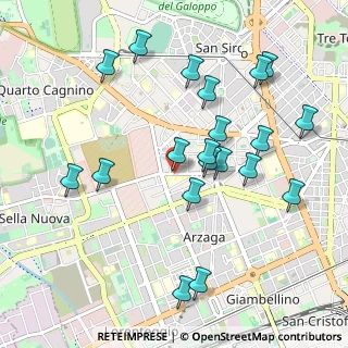 Mappa Via delle Forze Armate, 20147 Milano MI, Italia (1.0335)