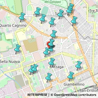 Mappa Via delle Forze Armate, 20147 Milano MI, Italia (1.116)