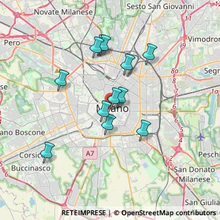 Mappa Via Giuseppe Mazzini, 20121 Milano MI, Italia (3.18917)