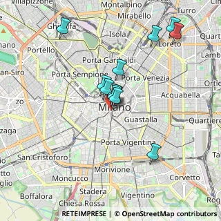 Mappa Via Speronari, 20123 Milano MI, Italia (1.5725)