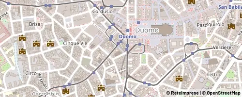 Mappa Milan