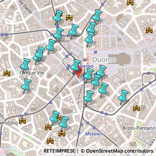Mappa Via Torino, 20100 Milano MI, Italia (0.2685)