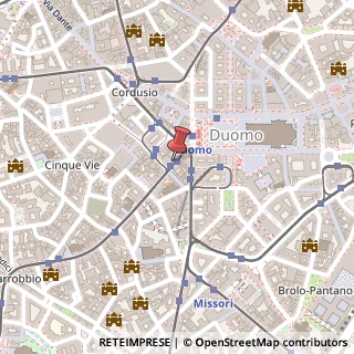 Mappa Via Torino, 2, 20123 Milano, Milano (Lombardia)