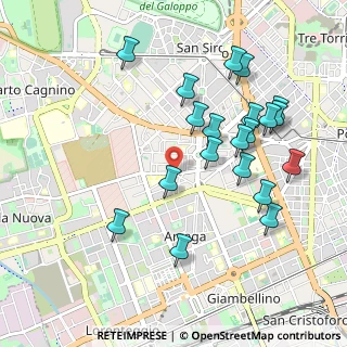 Mappa Via Forze Armate, 20147 Milano MI, Italia (1.017)