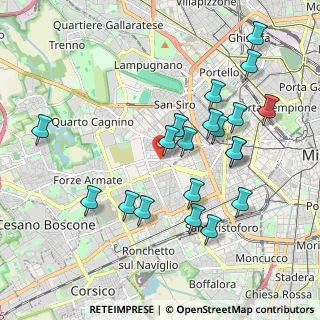 Mappa Via Forze Armate, 20147 Milano MI, Italia (2.005)
