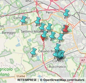 Mappa Via San Fermo, 20153 Milano MI, Italia (3.37471)