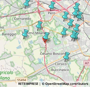 Mappa Via San Fermo, 20153 Milano MI, Italia (4.82933)